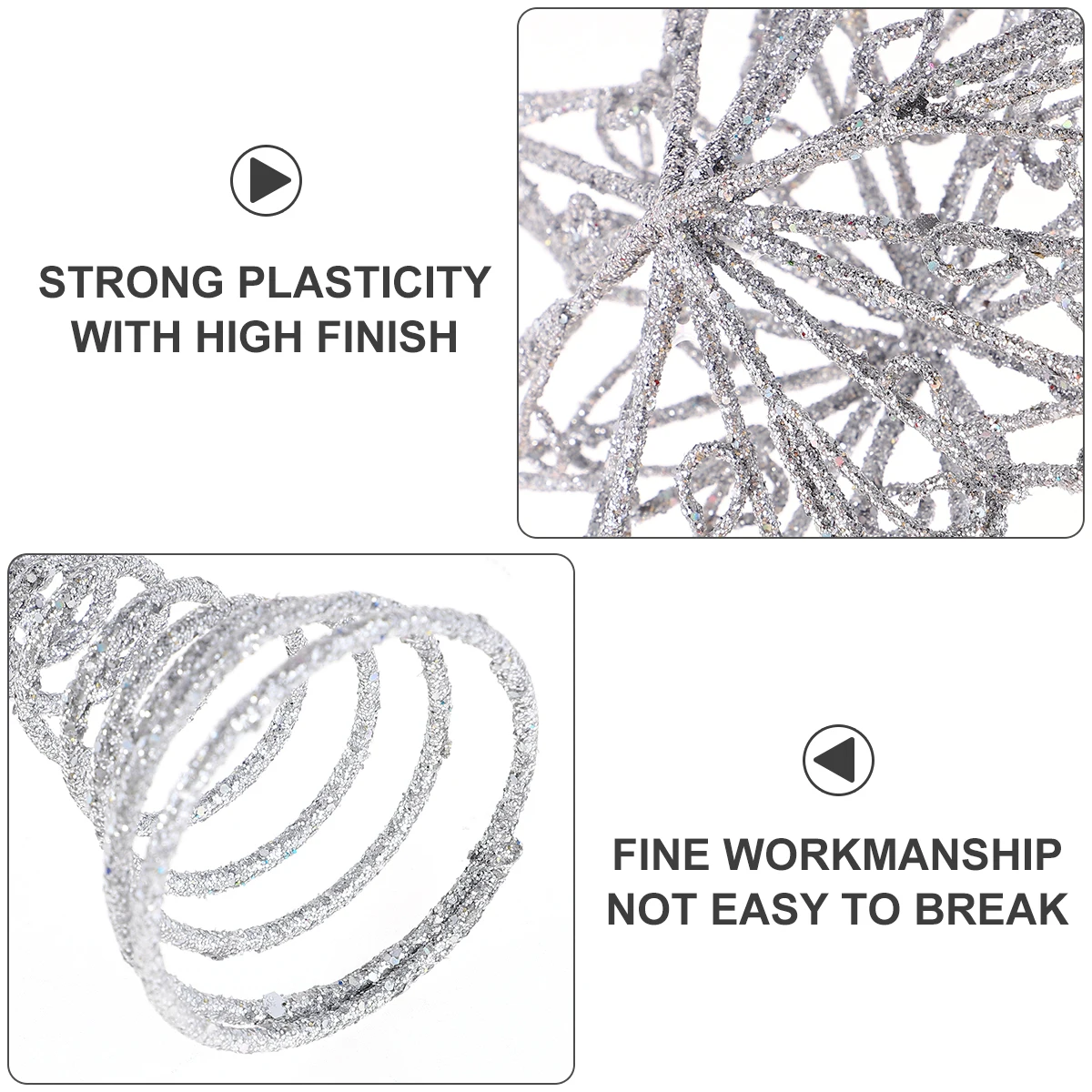 1pc Glitter Tree Top Star Christmas Decor Treetop Pentagram Noble Sparkling Free Iron 20cm Party Festival
1pc Glitter Tree Top Star Christmas Decor Treetop Pentagram Noble Sparkling Free Iron 20cm Party Festival