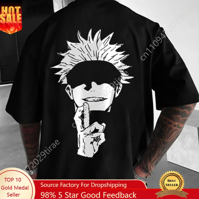 Jujutsu Kaisen Spell Return To War Print Autumn and Winter Men's and Women's Special Solid Color Short Sleeve T-Shirt
Jujutsu Kaisen Spell Return To War Print Autumn and Winter Men's and Women's Special Solid Color Short Sleeve T-Shirt