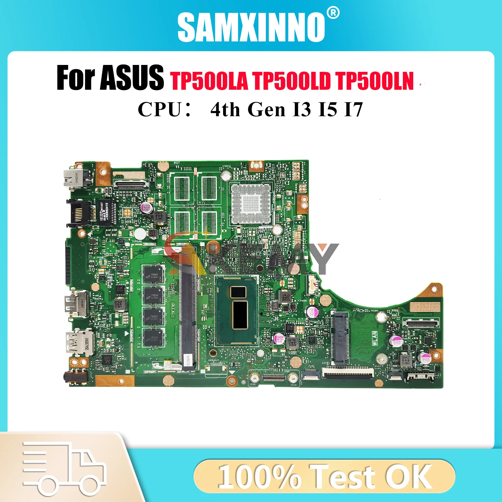 Материнская плата TP500LA для ноутбука ASUS VivoBook Flip TP500LA TP500L TP500LD TP500LB TP500LN, материнская плата для ноутбука с процессором I3 I5 I7
Материнская плата TP500LA для ноутбука ASUS VivoBook Flip TP500LA TP500L TP500LD TP500LB TP500LN, материнская плата для ноутбука с процессором I3 I5 I7