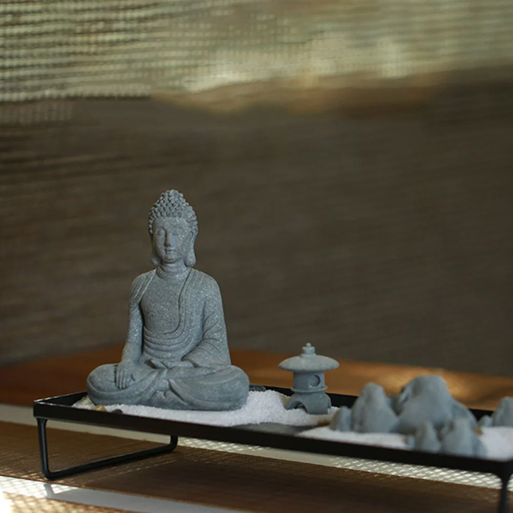 Buddha Statue Ornament Decorative Figurine Mediating Adornment Asian Style Decoration Zen Sandstone Vintage
Buddha Statue Ornament Decorative Figurine Mediating Adornment Asian Style Decoration Zen Sandstone Vintage