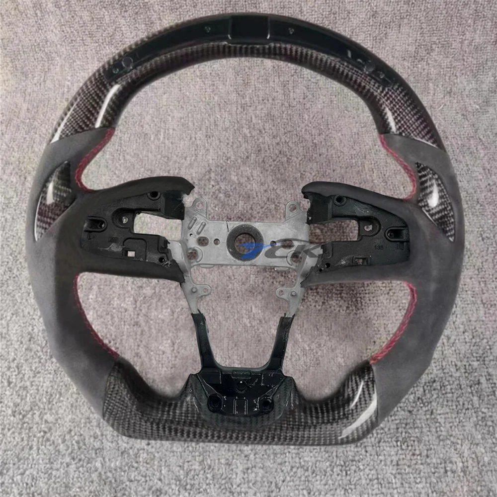 Customized Carbon Fiber Red Stitch Steering Wheel For Honda Civic 2016 2017 2018 2019 2020 2021
Customized Carbon Fiber Red Stitch Steering Wheel For Honda Civic 2016 2017 2018 2019 2020 2021