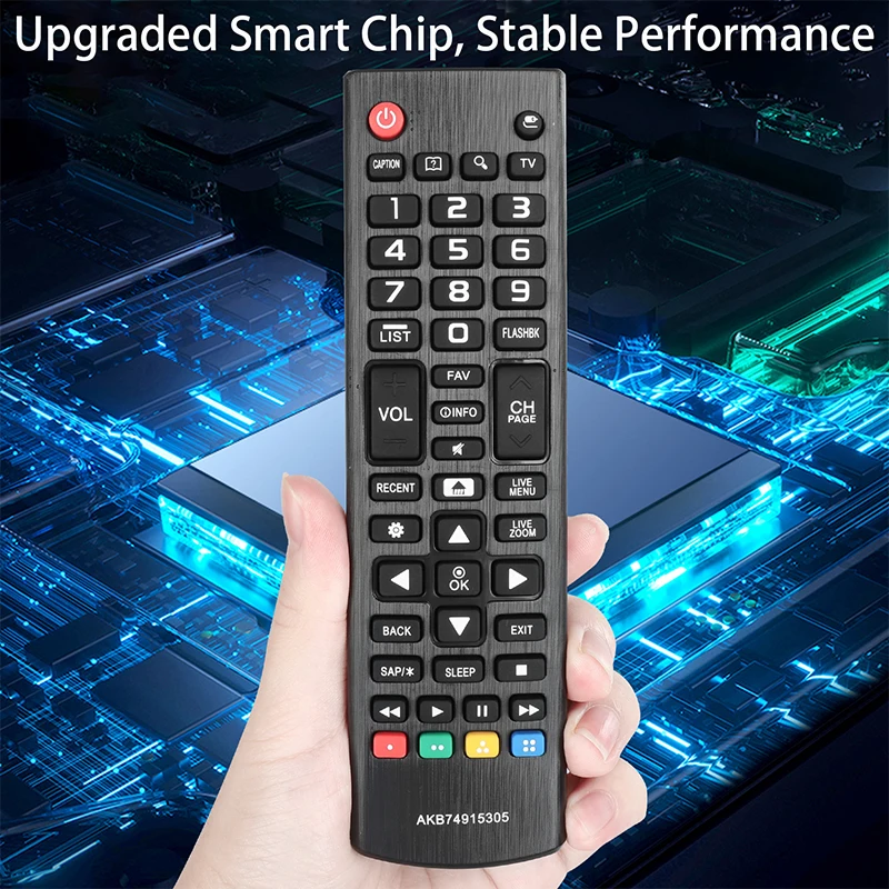 Пульт дистанционного управления для телевизора LG 43UH6030 43UH610 43UH6100 43UH6100UH 43UH610A 50UH5530 43UH610AUJ 50UH6300 43UH610UJ AKB 74915305
Пульт дистанционного управления для телевизора LG 43UH6030 43UH610 43UH6100 43UH6100UH 43UH610A 50UH5530 43UH610AUJ 50UH6300 43UH610UJ AKB 74915305