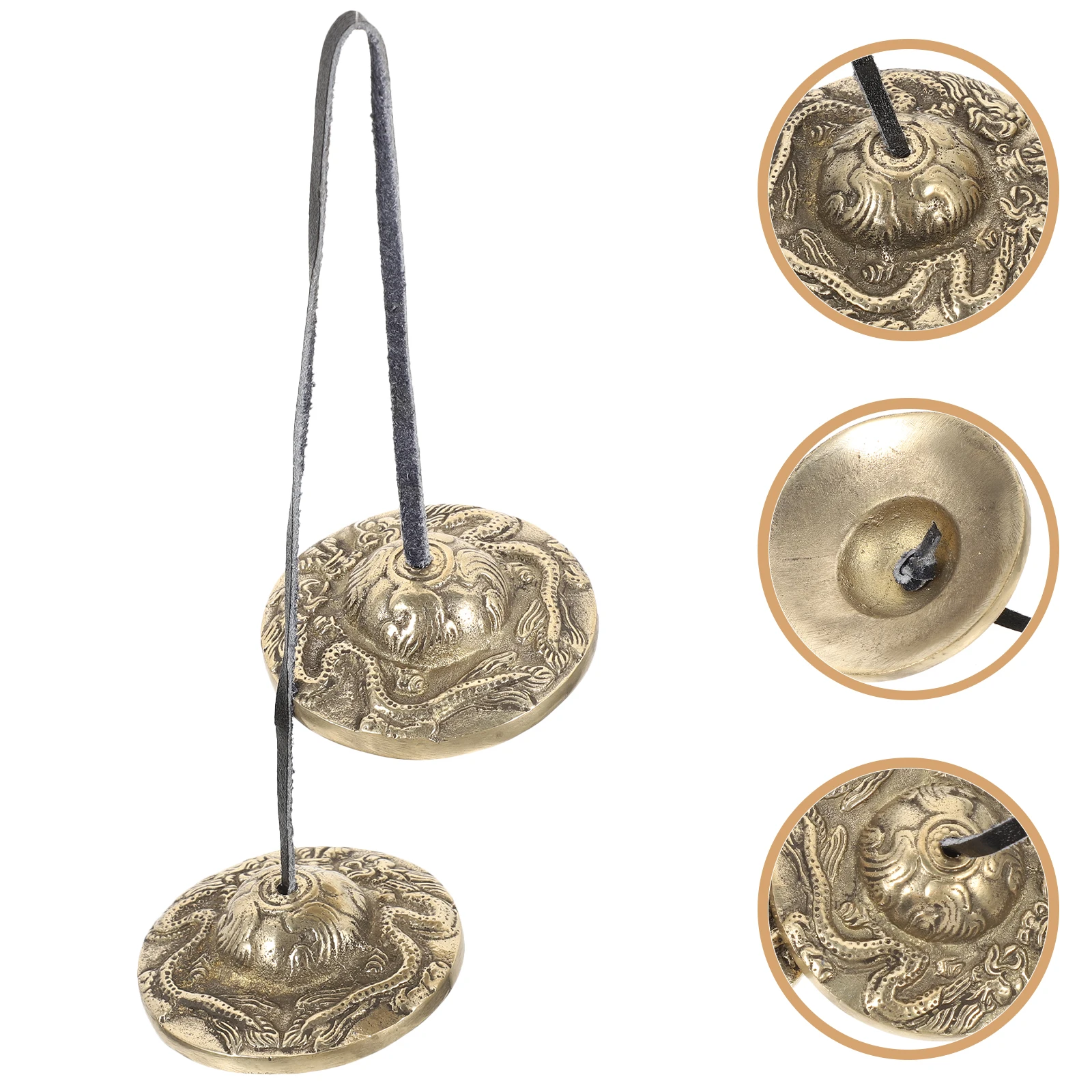 Bronze Cymbal Hand Call Bell for Ringing Musical Instrument Yoga Bells Cymbals Held
Bronze Cymbal Hand Call Bell for Ringing Musical Instrument Yoga Bells Cymbals Held