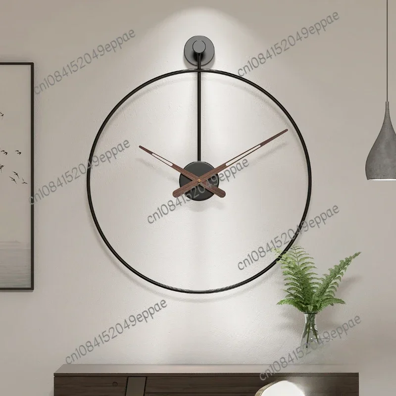 Simple Spanish Wall Living Minimalist Style Wrought Iron Clock Metal Model Room Single Ring
Simple Spanish Wall Living Minimalist Style Wrought Iron Clock Metal Model Room Single Ring