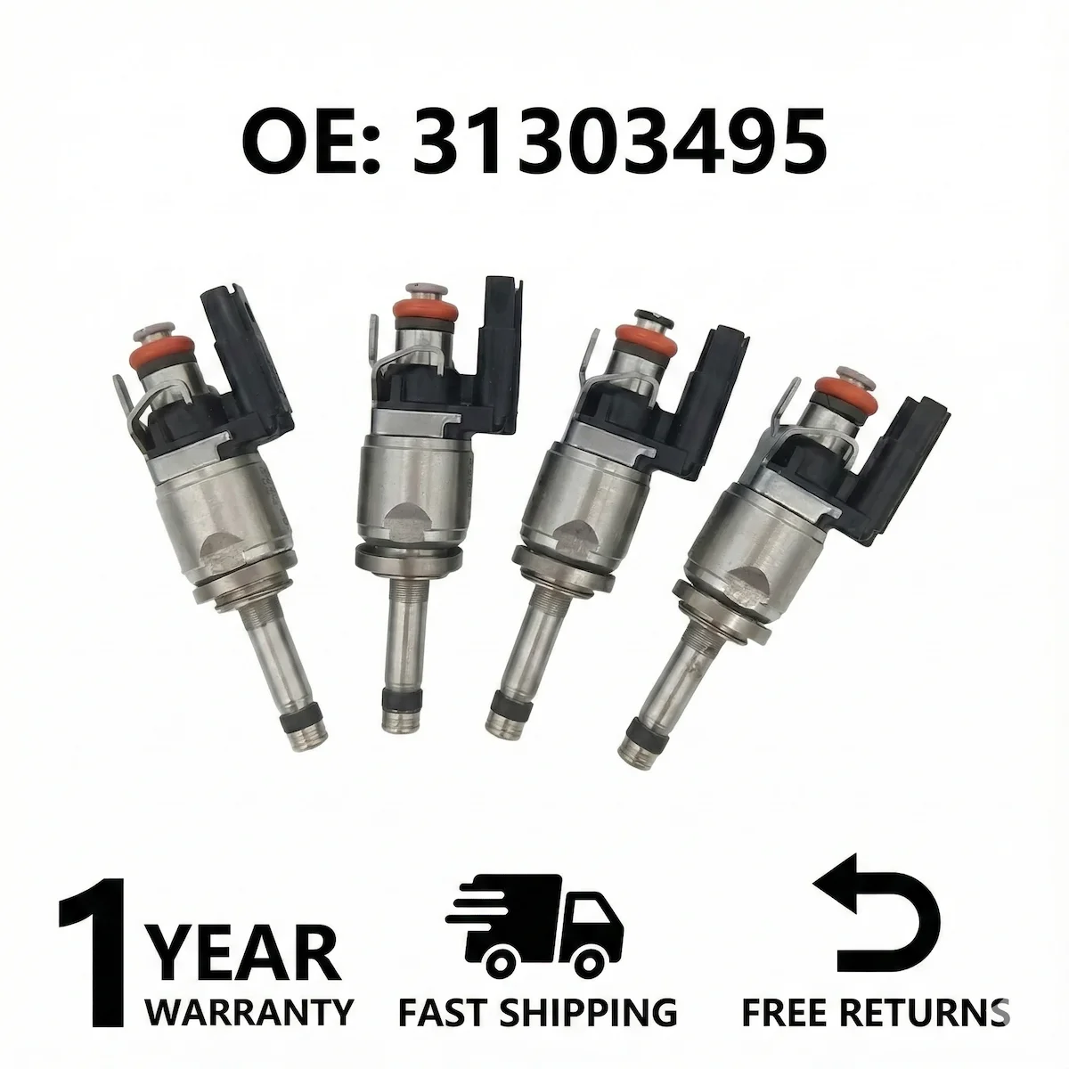 4Pcs Certified Fuel Injectors 31303495 For Volvo S60 XC60 V60 S80 XC70 2.0L Turbo Engine Nozzle Valve 31336653 Injection Kit
4Pcs Certified Fuel Injectors 31303495 For Volvo S60 XC60 V60 S80 XC70 2.0L Turbo Engine Nozzle Valve 31336653 Injection Kit