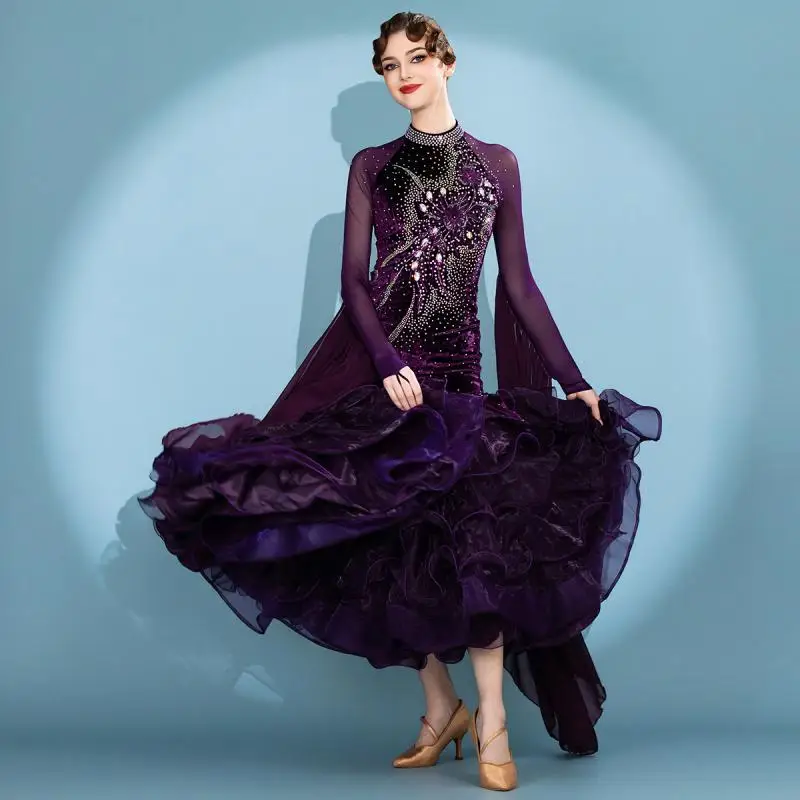 2026 Modern Dance Dress Performance Ballroom Dance Costume Performance Costumes Competition Suit Dress S7120
2026 Modern Dance Dress Performance Ballroom Dance Costume Performance Costumes Competition Suit Dress S7120