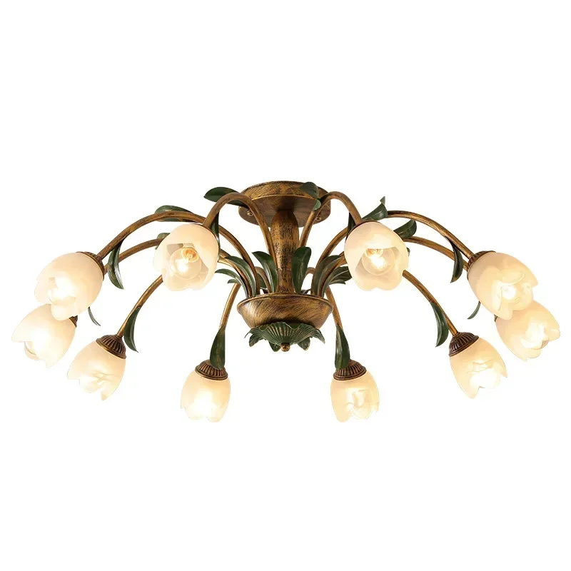 Retro Country Living Room Bedroom Lamp European Restaurant Pastoral Style Ceiling Lighting Lamps
Retro Country Living Room Bedroom Lamp European Restaurant Pastoral Style Ceiling Lighting Lamps