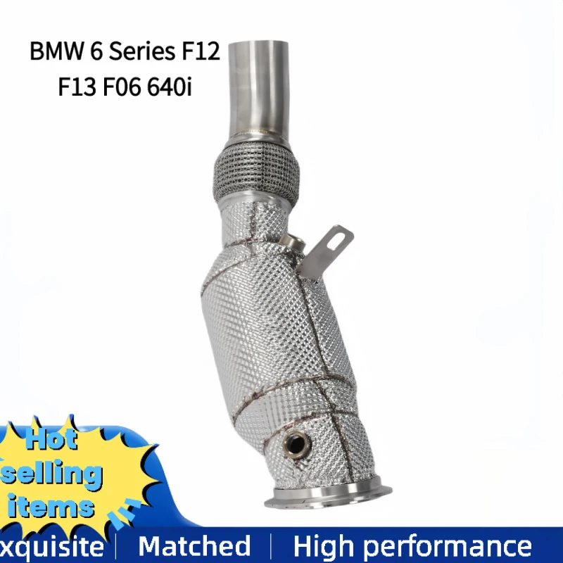 OEM N20 Engine Car Exhaust Header Dump Pipe for BMW 6 Series F12 F13 F06 640i Stainless Steel Exhaust Pipes Downpipe
OEM N20 Engine Car Exhaust Header Dump Pipe for BMW 6 Series F12 F13 F06 640i Stainless Steel Exhaust Pipes Downpipe