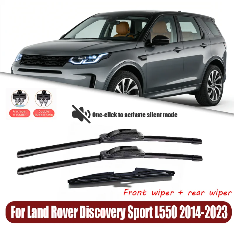 For Land Rover Discovery Sport L550 2014-2023 2015 2016 Wiper Front & Rear Wiper Blades Windshield Windscreen Window 26"+20"+12"
For Land Rover Discovery Sport L550 2014-2023 2015 2016 Wiper Front & Rear Wiper Blades Windshield Windscreen Window 26"+20"+12"