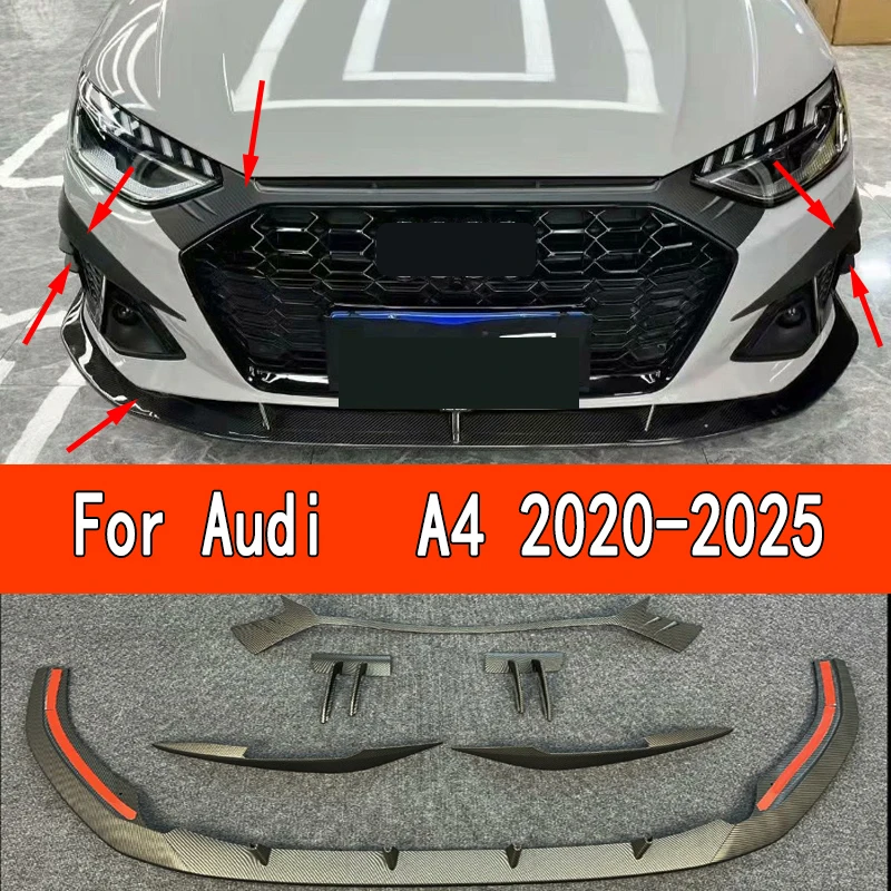 Suitable For Audi A4 Avant Bumper Decoration Modification Models 20 To 25 A4 Front Face Decorative Strip Accessories Front Lip
Suitable For Audi A4 Avant Bumper Decoration Modification Models 20 To 25 A4 Front Face Decorative Strip Accessories Front Lip