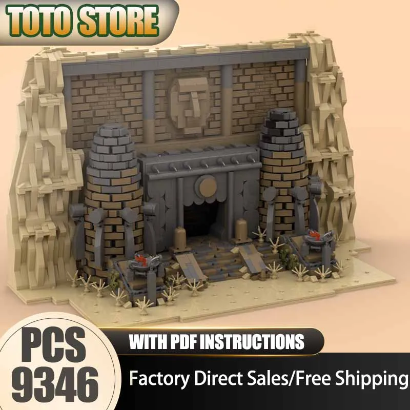 City Street View Moc Building Blocks Modular Temple of Trials Model Technology Brick DIY Assembly Construction Holiday Toys
City Street View Moc Building Blocks Modular Temple of Trials Model Technology Brick DIY Assembly Construction Holiday Toys