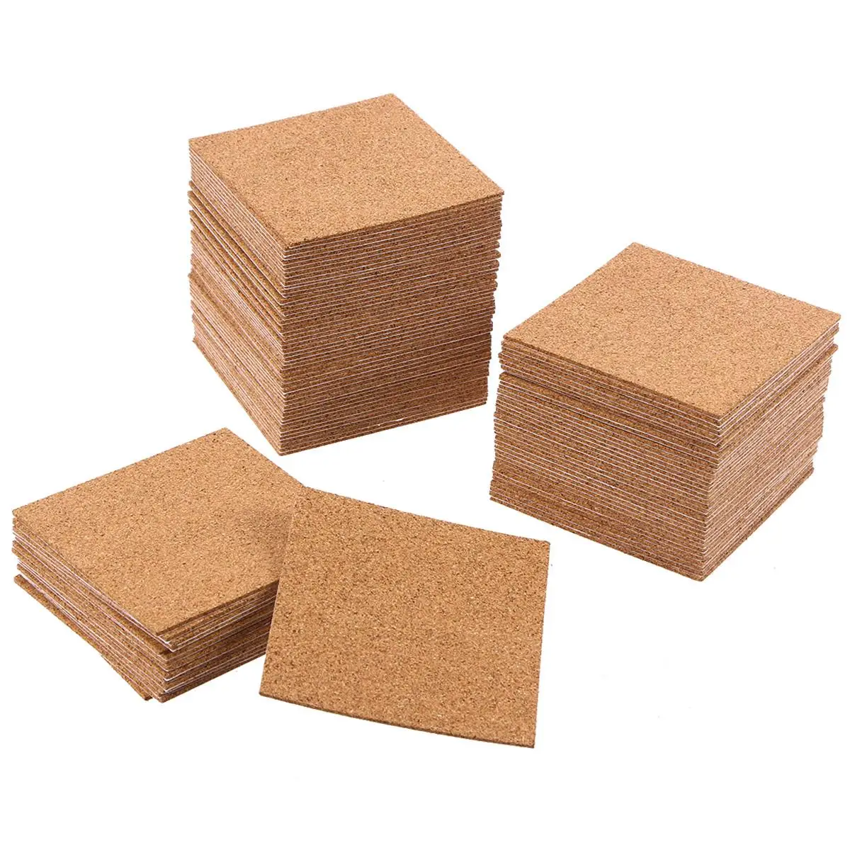 36 PCS Cork Coasters Tiles Self Plain Square Board Squares with Backing Adhesive Placemat
36 PCS Cork Coasters Tiles Self Plain Square Board Squares with Backing Adhesive Placemat