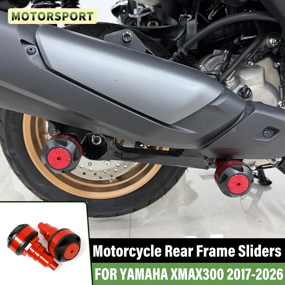 FOR YAMAHA XMAX300 XMAX250 XMAX125 2017-2026 Motorcycle Rear Exhaust Frame Sliders Falling Protector Anti-Crash Pad Accessories
FOR YAMAHA XMAX300 XMAX250 XMAX125 2017-2026 Motorcycle Rear Exhaust Frame Sliders Falling Protector Anti-Crash Pad Accessories