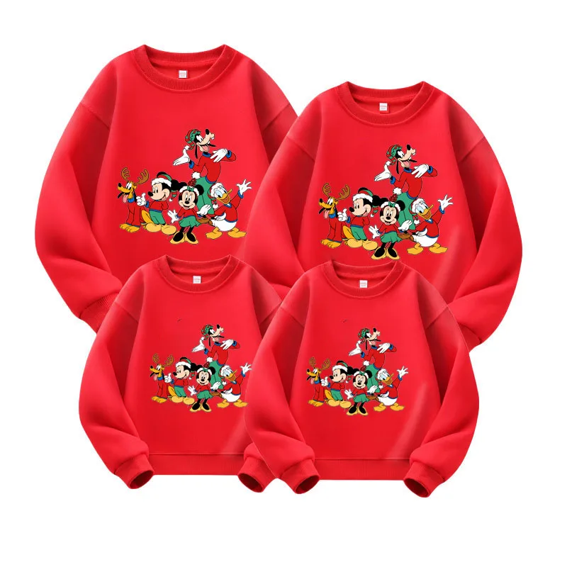 Одинаковые рубашки для всей семьи Disney с Микки и Минни Маусом, хлопковые комплекты для папы, мамы, Bro Sis, детская одинаковая одежда, рождественские пижамы для всей семьи 
Одинаковые рубашки для всей семьи Disney с Микки и Минни Маусом, хлопковые комплекты для папы, мамы, Bro Sis, детская одинаковая одежда, рождественские пижамы для всей семьи