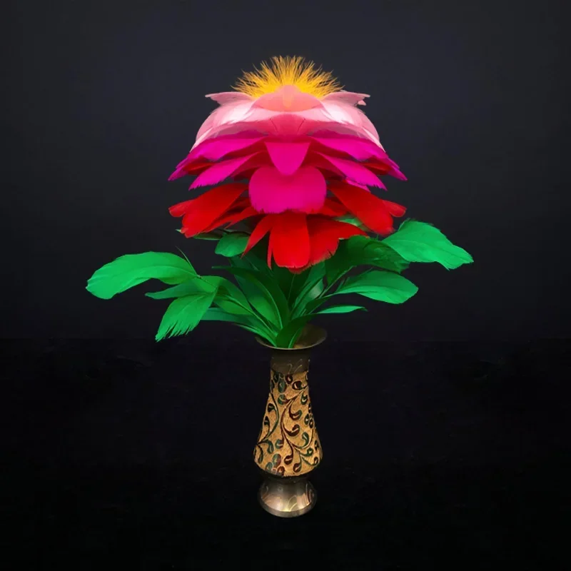 Deluxe Metal Cane Change To Feather Flower Multicolor Vase Sunflower Bouquets Stage Magic Tricks Magician Illusions Magia Props
Deluxe Metal Cane Change To Feather Flower Multicolor Vase Sunflower Bouquets Stage Magic Tricks Magician Illusions Magia Props