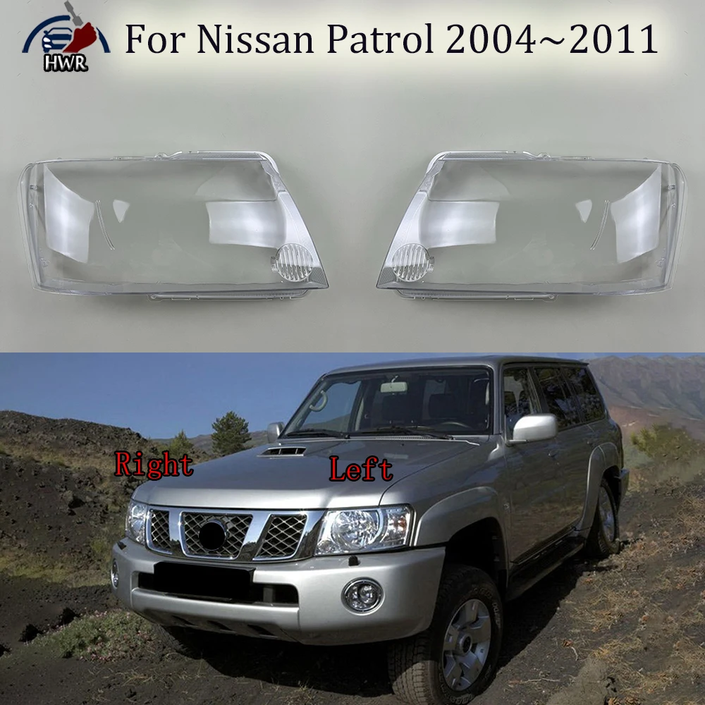 For Nissan Patrol 2004 2005 2006 2007 2008 2009 2010 2011 Headlight Shell Mask Transparent Headlamp Cover Lens Cover Plexiglass
For Nissan Patrol 2004 2005 2006 2007 2008 2009 2010 2011 Headlight Shell Mask Transparent Headlamp Cover Lens Cover Plexiglass