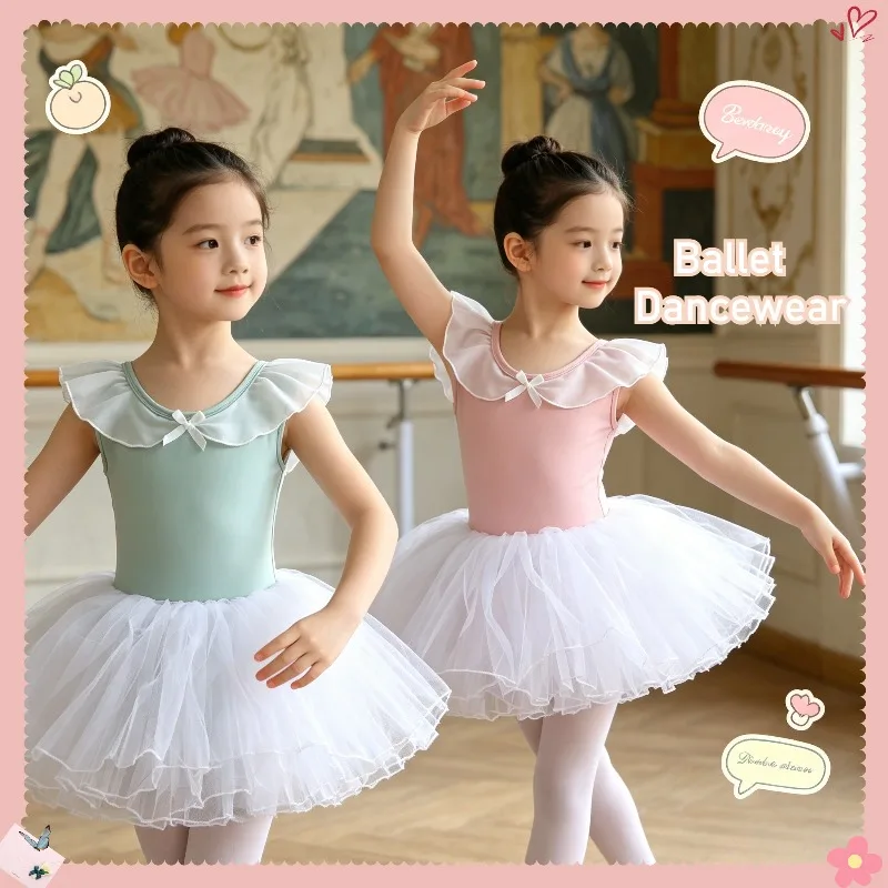 Girls Ballet Leotard Sleeveless Suspender Summer Jumpsuit Soft Breathable Dance Wear For Kids Ballet Gymnastics Stage Training
Girls Ballet Leotard Sleeveless Suspender Summer Jumpsuit Soft Breathable Dance Wear For Kids Ballet Gymnastics Stage Training