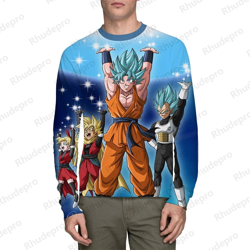 Dragon Ball T Shirt For Men Fashion Men's T-shirt Goku Trend Children's Clothing Vegeta Shirts Hip Hop Tops Long sleeve Anime
Dragon Ball T Shirt For Men Fashion Men's T-shirt Goku Trend Children's Clothing Vegeta Shirts Hip Hop Tops Long sleeve Anime