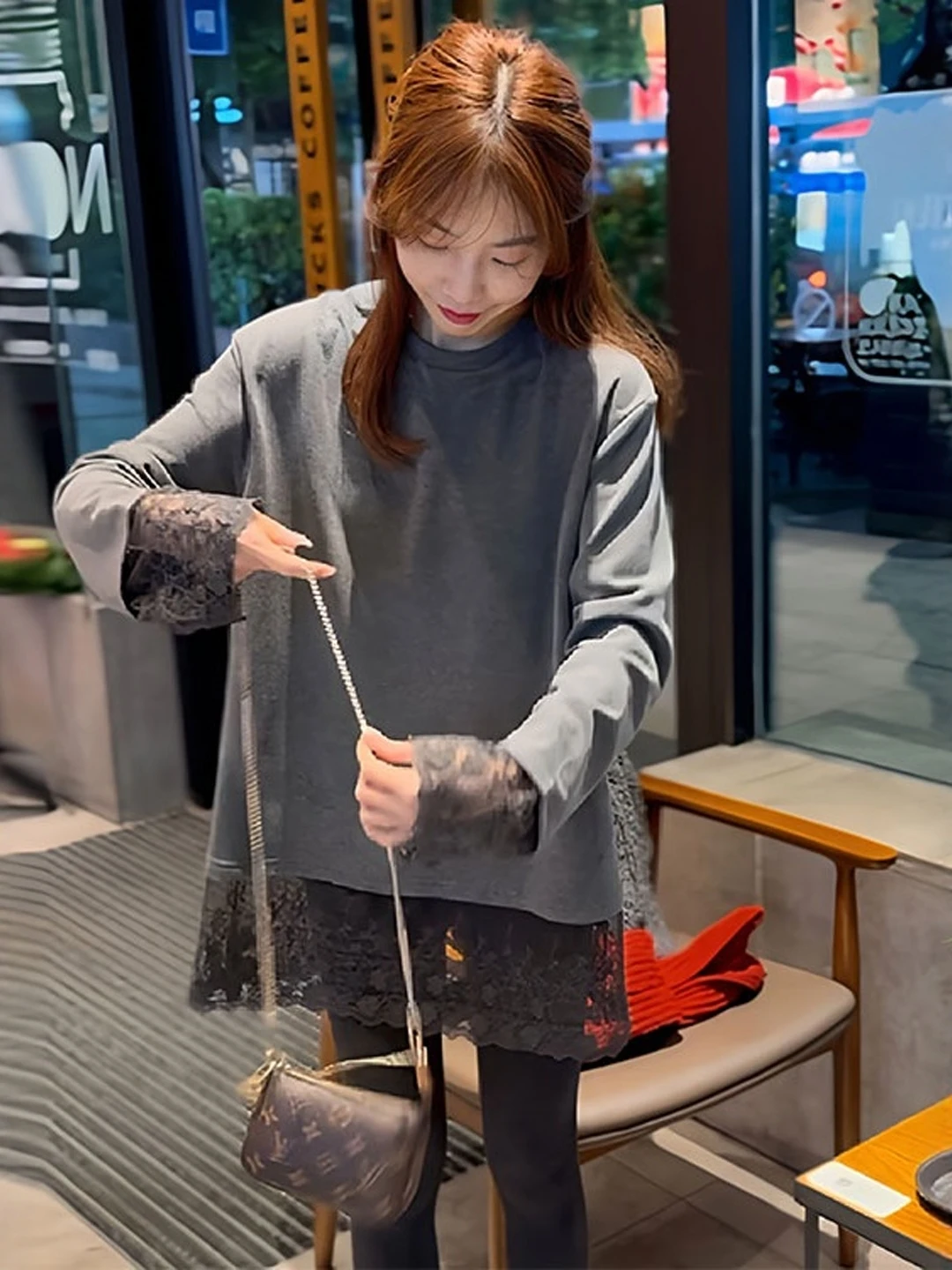 Faionable Long Sve Кружевной базовый слой Топ Женская футболка больших размеров Осень Зима Новый Sle Повседневный свободный крой круглый Ne
Faionable Long Sve Кружевной базовый слой Топ Женская футболка больших размеров Осень Зима Новый Sle Повседневный свободный крой круглый Ne