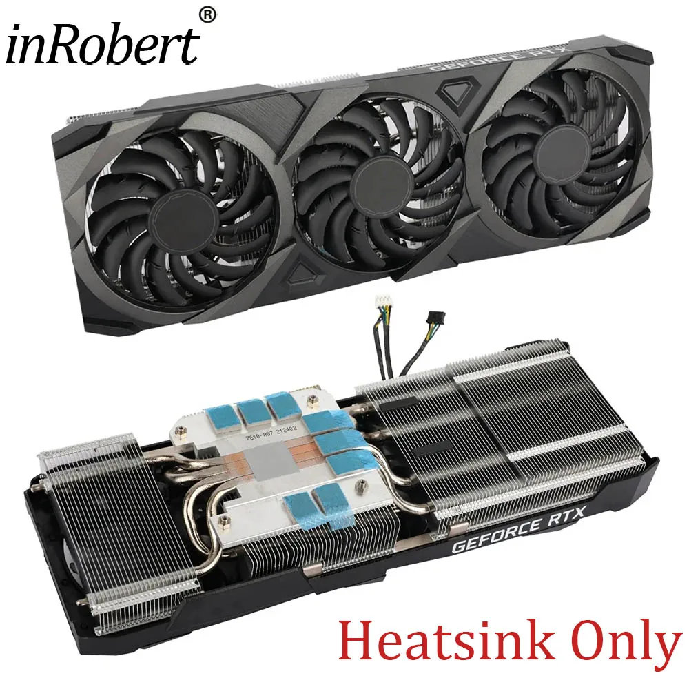 New Original High Air Volume GPU Graphics Card Heatsink For MSI RTX3070 Ventus 3X Video Card Cooling
New Original High Air Volume GPU Graphics Card Heatsink For MSI RTX3070 Ventus 3X Video Card Cooling