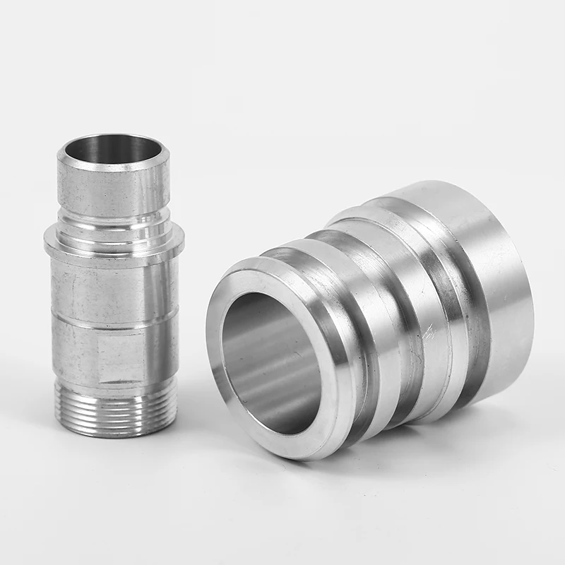 China Manufacture OEM Cnc Machine Parts Cnc Turning Stainless Steel Precision Pipe Connector Set
China Manufacture OEM Cnc Machine Parts Cnc Turning Stainless Steel Precision Pipe Connector Set