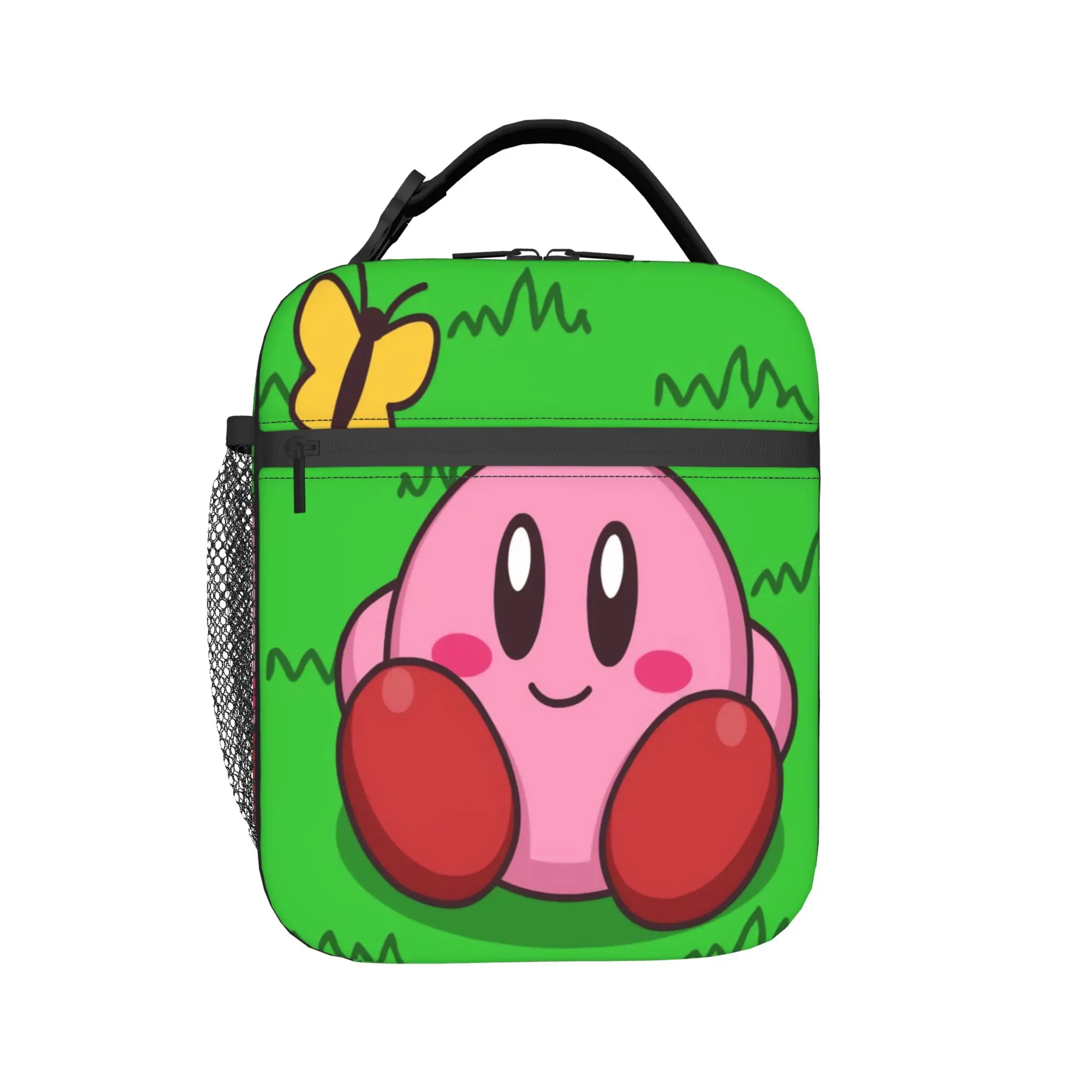 Забавные термосумки для обедов Pink Kirbys, изолированные сумки для еды, портативные термосумки-холодильники для офиса
Забавные термосумки для обедов Pink Kirbys, изолированные сумки для еды, портативные термосумки-холодильники для офиса