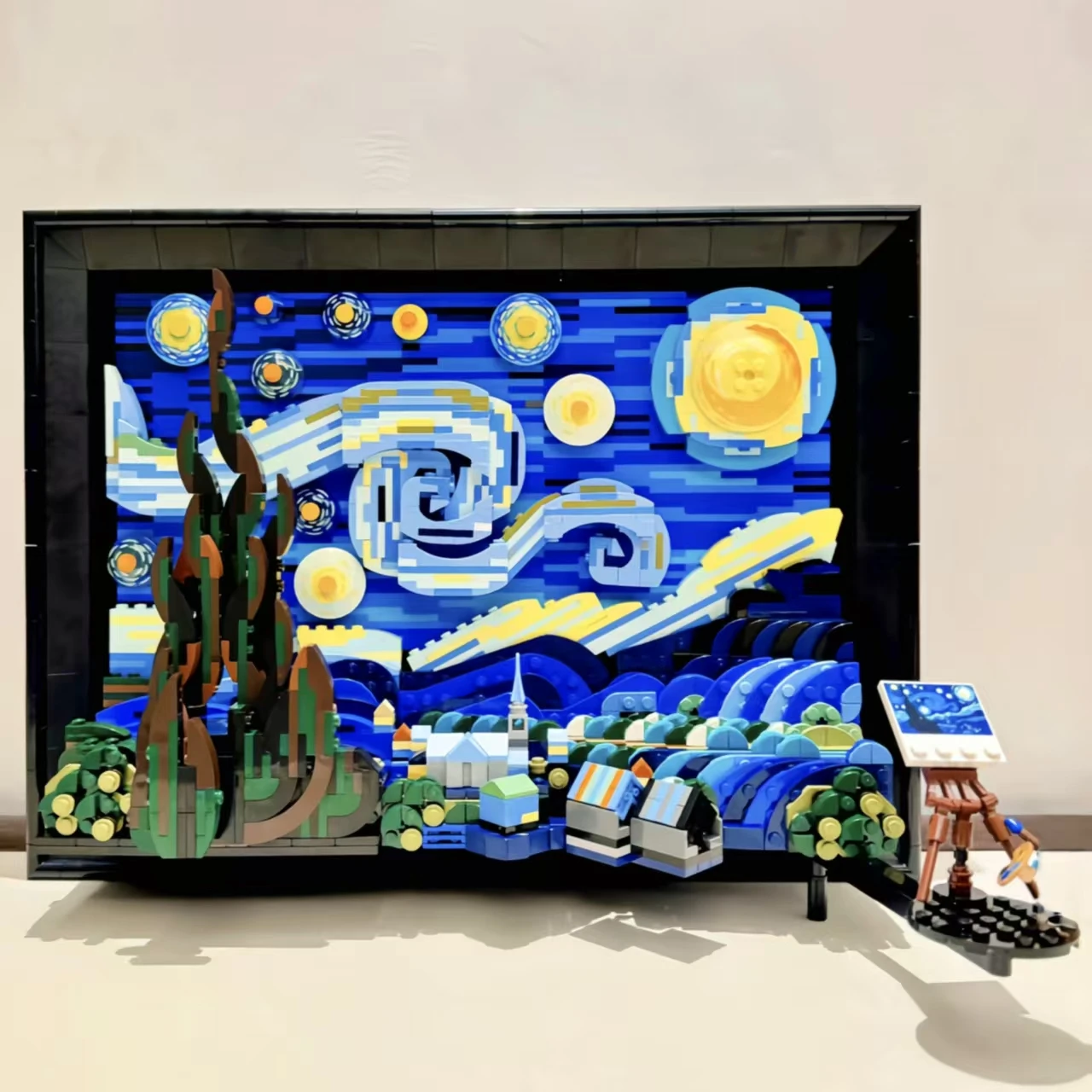 2026 Popular 1830pcs Vincent Van Gogh The Starry Night Building Blocks Educational Model Toys For Ornament Birthday Gifts
2026 Popular 1830pcs Vincent Van Gogh The Starry Night Building Blocks Educational Model Toys For Ornament Birthday Gifts