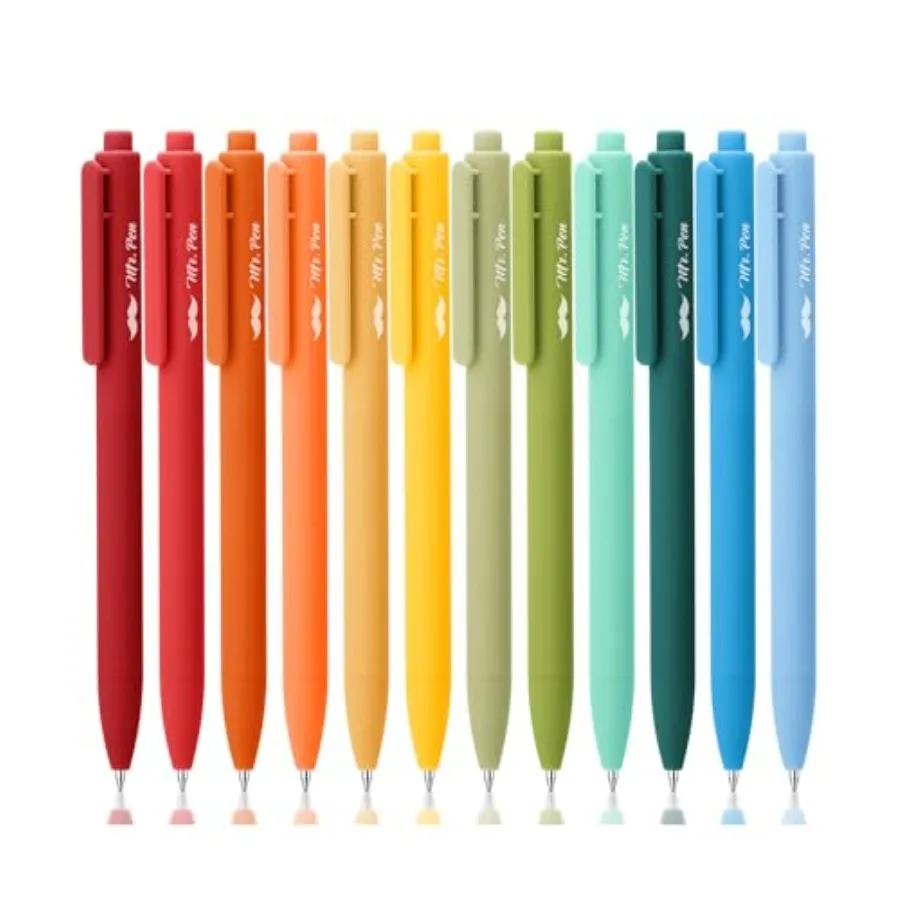 Retractable Gel Pens,,Color s, Fine Point 0.5mm, Fast Dry, Smooth Writing, Cute Pens for Drawing, Writing Planner and School Su
Retractable Gel Pens,,Color s, Fine Point 0.5mm, Fast Dry, Smooth Writing, Cute Pens for Drawing, Writing Planner and School Su