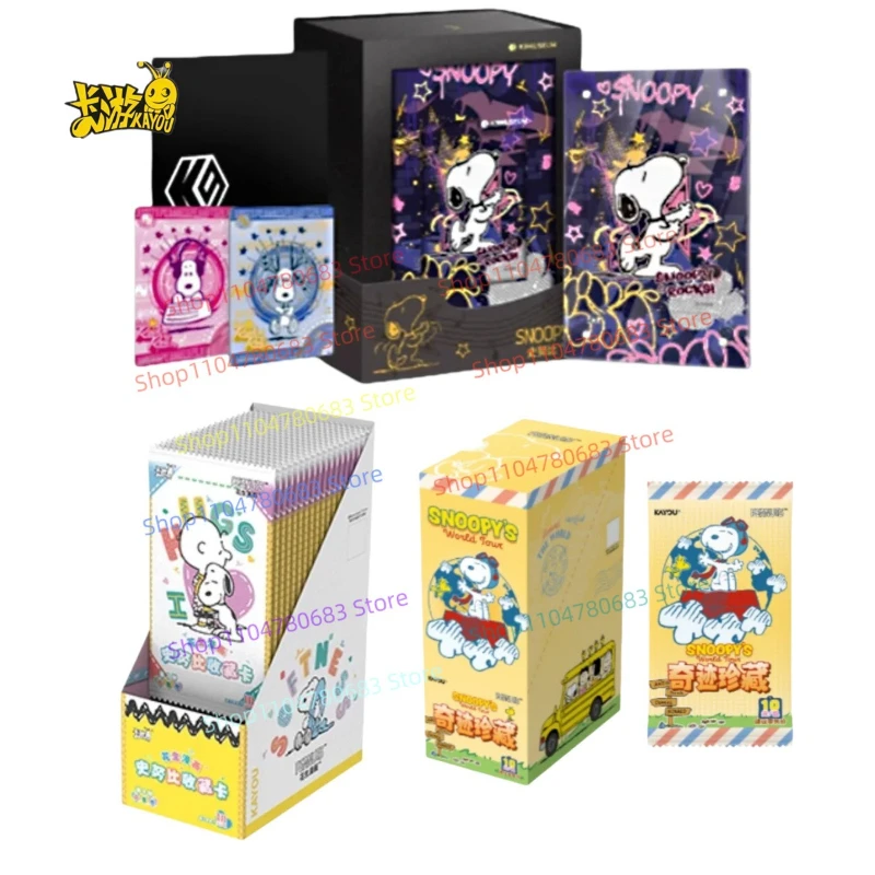 KAYOU New Genuine New Peanuts Snoopy Series Miracle Collector World Travel Card Anime Goods Holiday Gift
KAYOU New Genuine New Peanuts Snoopy Series Miracle Collector World Travel Card Anime Goods Holiday Gift