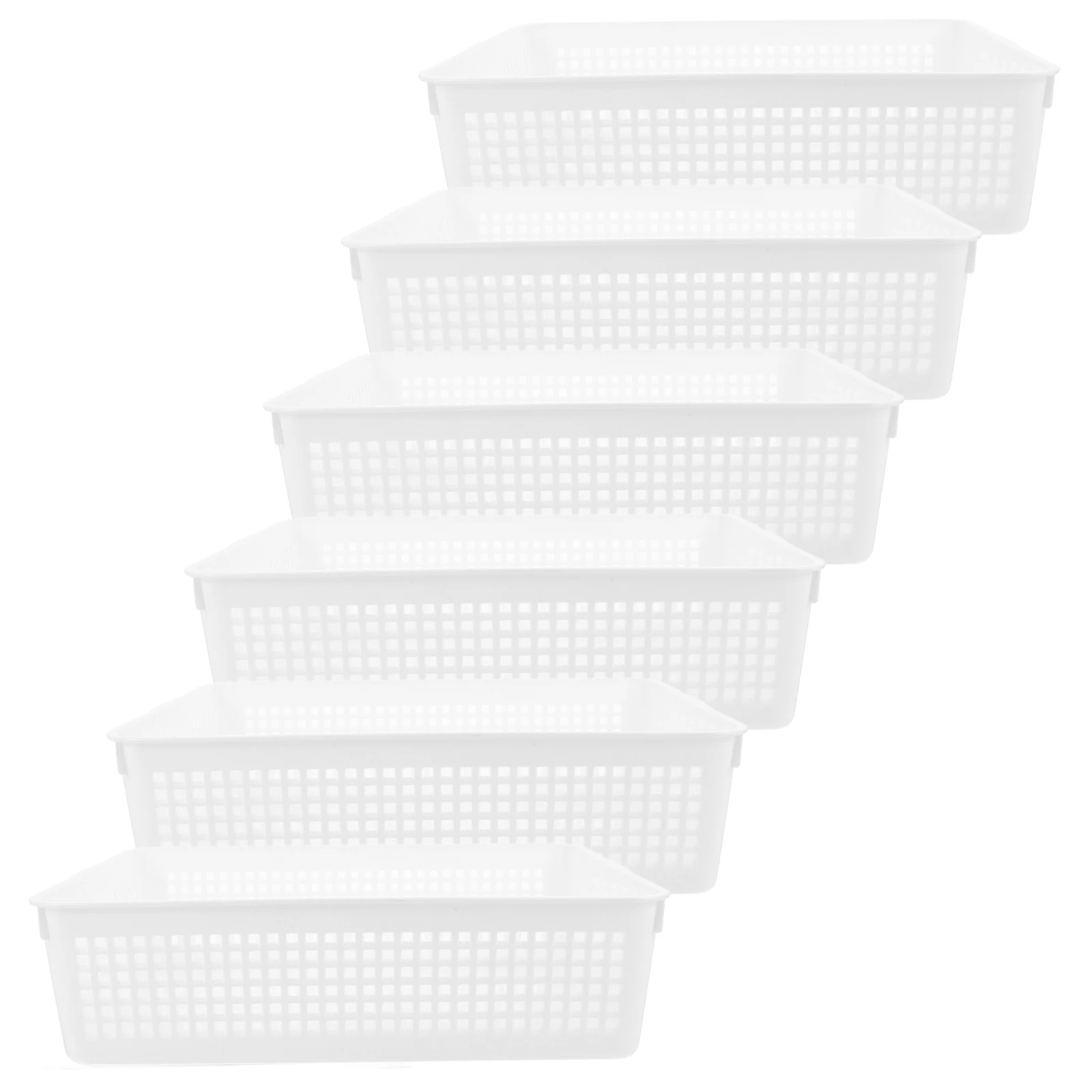 6 Pcs Storage Basket Desk File Organizer Stationery Plastic Desktop Countertop Sundries Office for
6 Pcs Storage Basket Desk File Organizer Stationery Plastic Desktop Countertop Sundries Office for