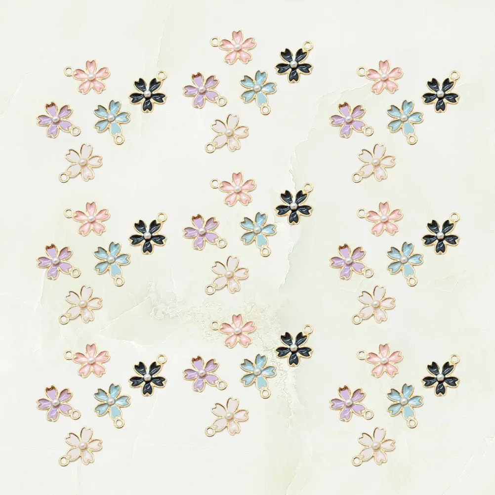 50 Pcs Cherry Blossom Pendant Purple Color Charm DIY Jewelry Making Classy Design
50 Pcs Cherry Blossom Pendant Purple Color Charm DIY Jewelry Making Classy Design