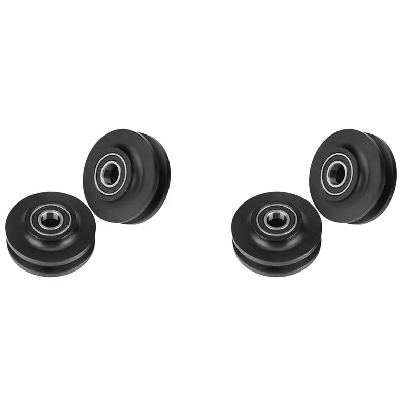 Комплект из 4 роликов для раздвижных дверей-амбаров, усиленные, для шкафов и окон, бесшумные, идеально подходят для самостоятельной установки дверей-амбаров - AT36
Комплект из 4 роликов для раздвижных дверей-амбаров, усиленные, для шкафов и окон, бесшумные, идеально подходят для самостоятельной установки дверей-амбаров - AT36