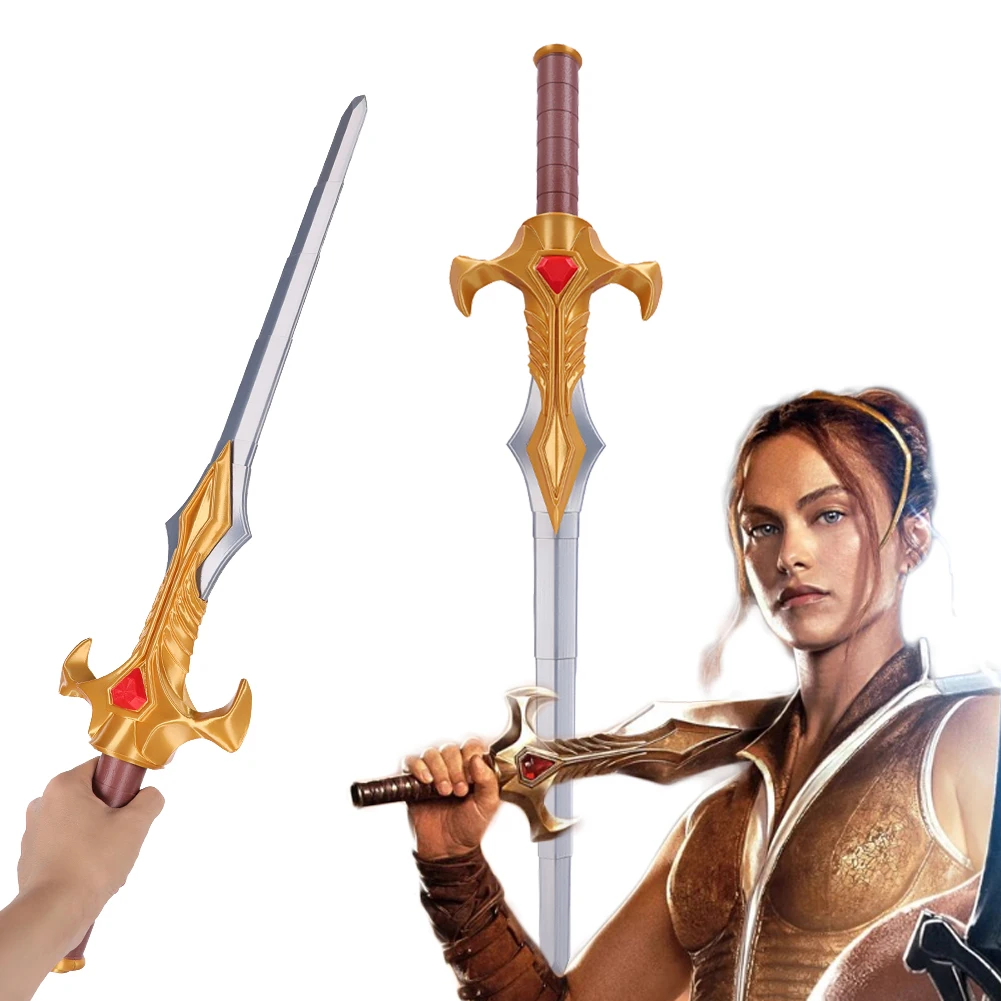 Teela Cosplay Silver Sword Movie Universe For Masters Roleplay Weapons Ornament Props Costume Accessories Halloween Carnival
Teela Cosplay Silver Sword Movie Universe For Masters Roleplay Weapons Ornament Props Costume Accessories Halloween Carnival
