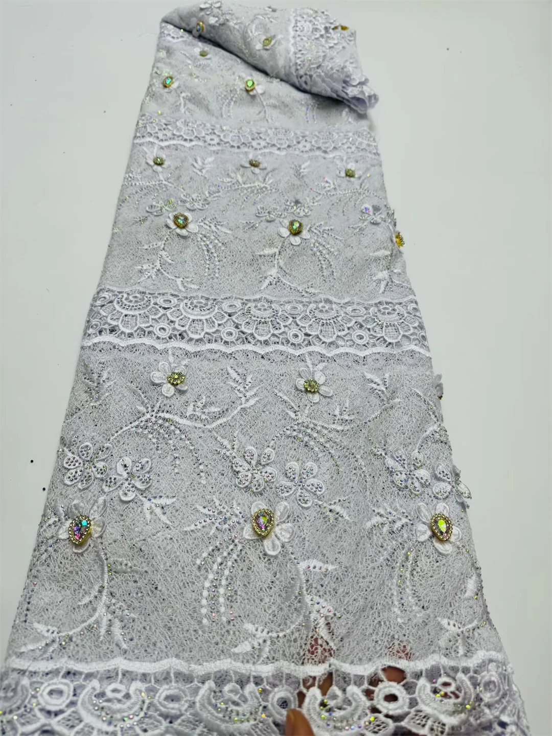 2026 New Super Quality French Embroidery Rhinestone Stones Mesh Chiffon Tulle Lace For Women Wedding Party Prom Dresses Sewing
2026 New Super Quality French Embroidery Rhinestone Stones Mesh Chiffon Tulle Lace For Women Wedding Party Prom Dresses Sewing