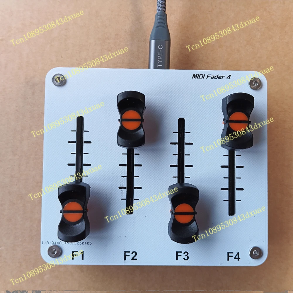 4-канальный MIDI-фейдер диаметром 42 мм, индивидуальное управление CC с интерфейсом USB для музыкального программного обеспечения DAW
4-канальный MIDI-фейдер диаметром 42 мм, индивидуальное управление CC с интерфейсом USB для музыкального программного обеспечения DAW