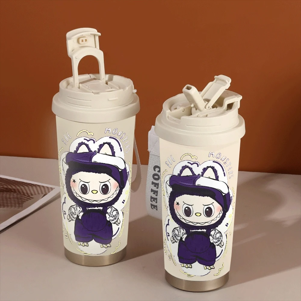 Labubu Portable Coffee Bottle Large Capacity Water Bottle Hildren Adults Straw Cup Labubu Kawaii Cartoon Outdoor Sports Fitness
Labubu Portable Coffee Bottle Large Capacity Water Bottle Hildren Adults Straw Cup Labubu Kawaii Cartoon Outdoor Sports Fitness