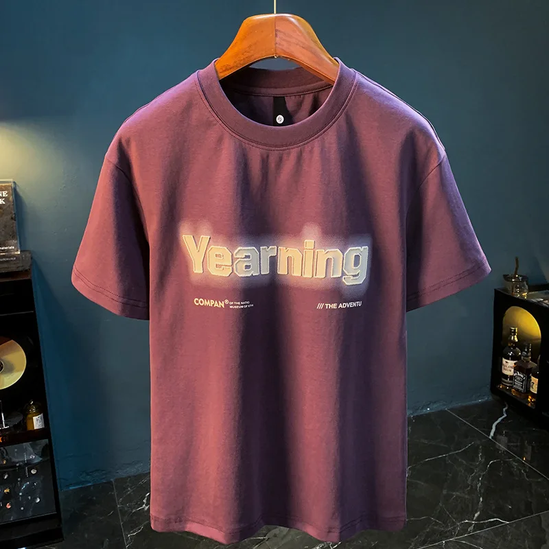Summer Short sleeved Men's T-shirt 2025 Trendy Brand Embroidered Printed Versatile Fashion Printed Casual Top
Summer Short sleeved Men's T-shirt 2025 Trendy Brand Embroidered Printed Versatile Fashion Printed Casual Top