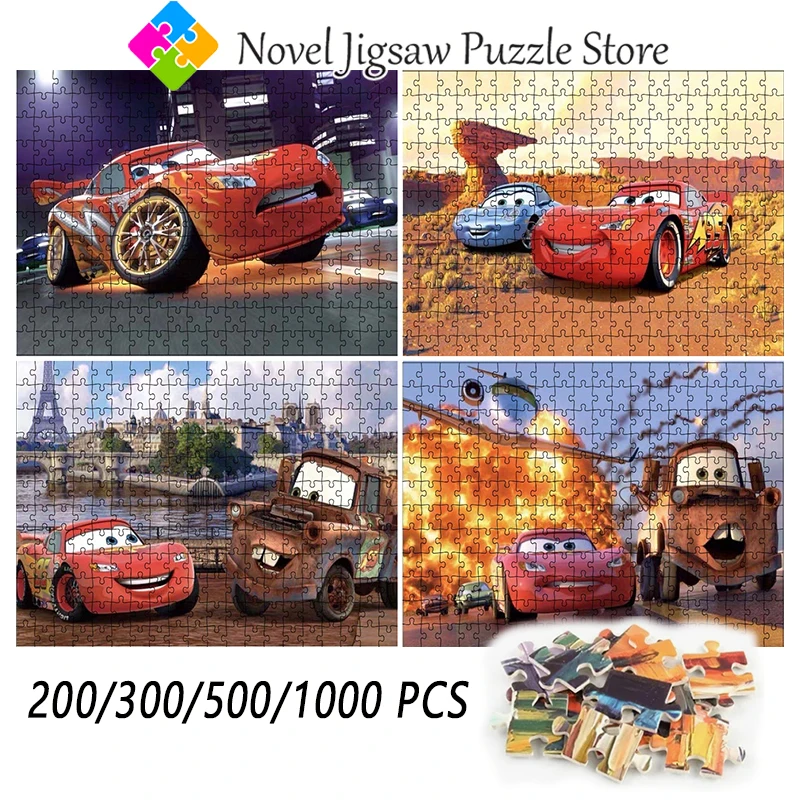 Disney Movie Cars Jigsaw Puzzle108/200/300/500/1000 Pieces Wooden Puzzles Adult Decompression Toys Handmade Hobby Collections
Disney Movie Cars Jigsaw Puzzle108/200/300/500/1000 Pieces Wooden Puzzles Adult Decompression Toys Handmade Hobby Collections