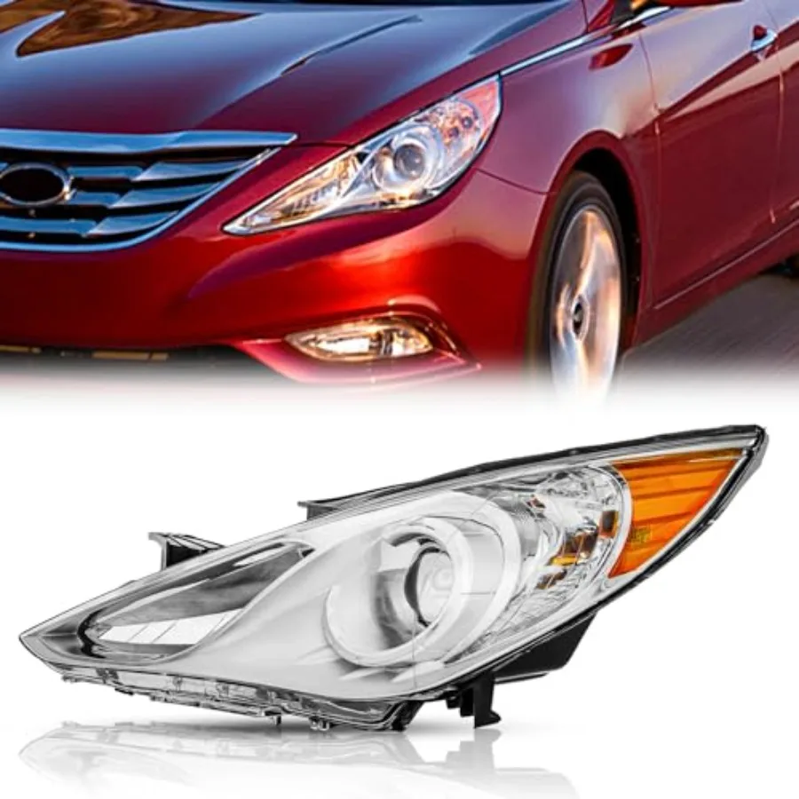 Headlight for HYUNDAI SONATA 2011 2012 2013 2014 Left Head Lamp Driver Side Headllamp Replacement HY2502159 92101-3Q000
Headlight for HYUNDAI SONATA 2011 2012 2013 2014 Left Head Lamp Driver Side Headllamp Replacement HY2502159 92101-3Q000
