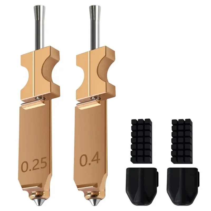 Hot Selling-For Flashforge AD5X 0.25+ 0.4MM Hotend Nool Brush Silicone Cover Kit(2 Brush+ 2 Sleeve) For Quick Detachable Nozzle,
Hot Selling-For Flashforge AD5X 0.25+ 0.4MM Hotend Nool Brush Silicone Cover Kit(2 Brush+ 2 Sleeve) For Quick Detachable Nozzle,