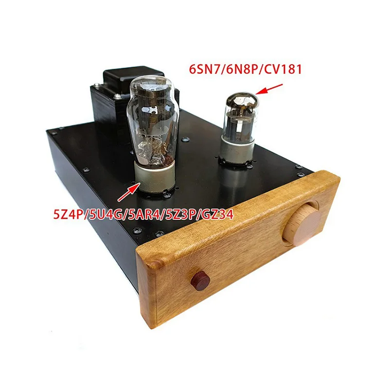 6SN7/6N8P/6H8C Single-Tube Preamplifier, 5Z4P/6Z5P Tube Rectifier HiFi Pre-Amp
6SN7/6N8P/6H8C Single-Tube Preamplifier, 5Z4P/6Z5P Tube Rectifier HiFi Pre-Amp