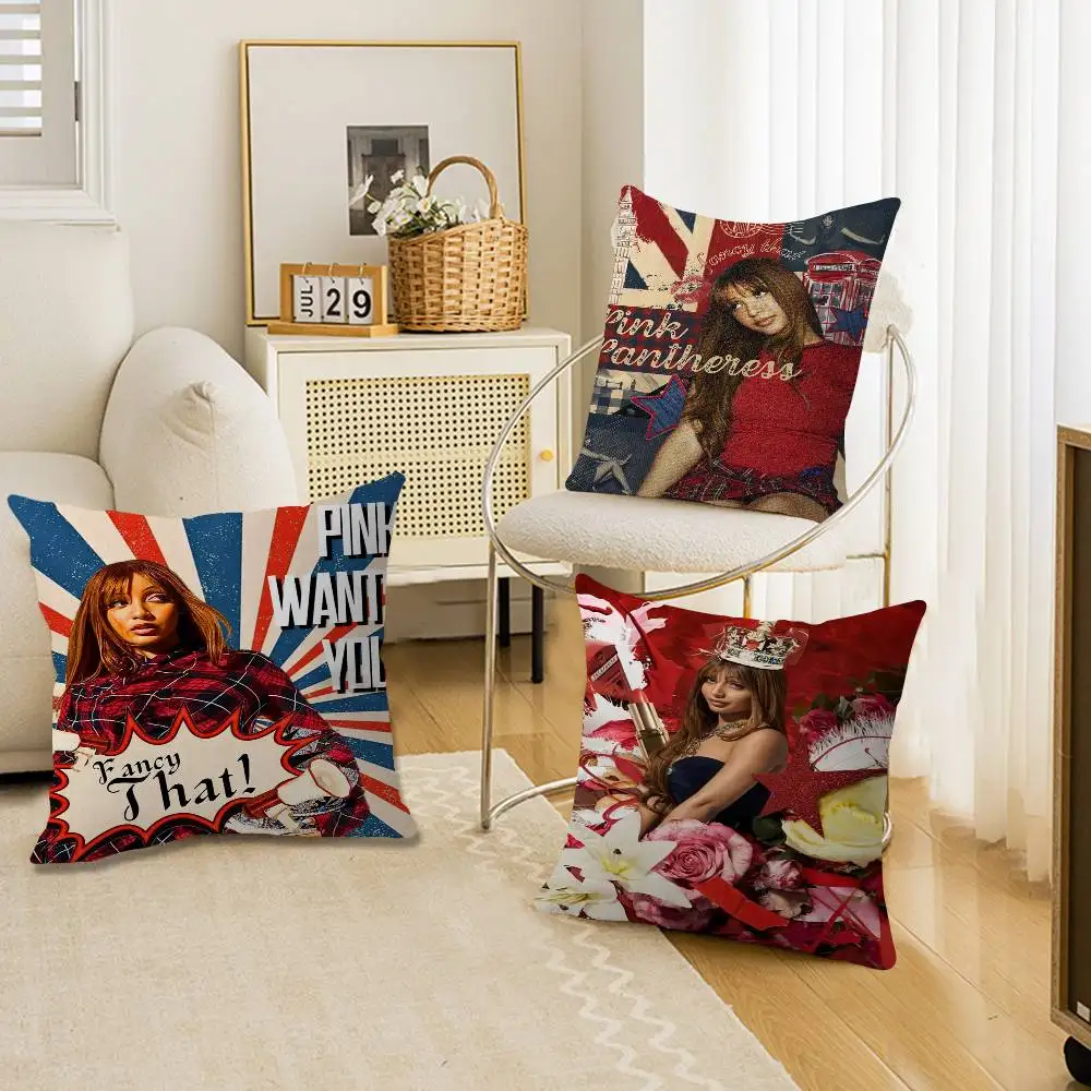 Singer Pink P-Pantheress ALBUM Pillow Gift Home Office Decoration Bedroom Sofa Car Cushion Cover case 45x45
Singer Pink P-Pantheress ALBUM Pillow Gift Home Office Decoration Bedroom Sofa Car Cushion Cover case 45x45