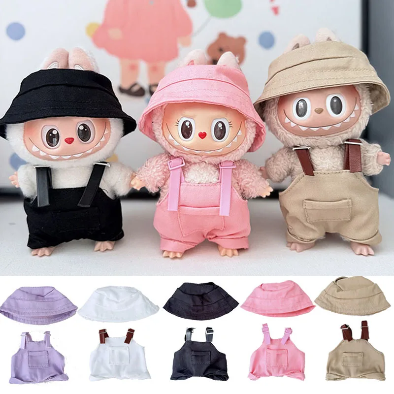 Labubu Doll Clothes Pocket Belt Bib Pants 15/17cm Labubu I II Idol Dolls Clothes Sitting Party Accessories DIY Gifts
Labubu Doll Clothes Pocket Belt Bib Pants 15/17cm Labubu I II Idol Dolls Clothes Sitting Party Accessories DIY Gifts