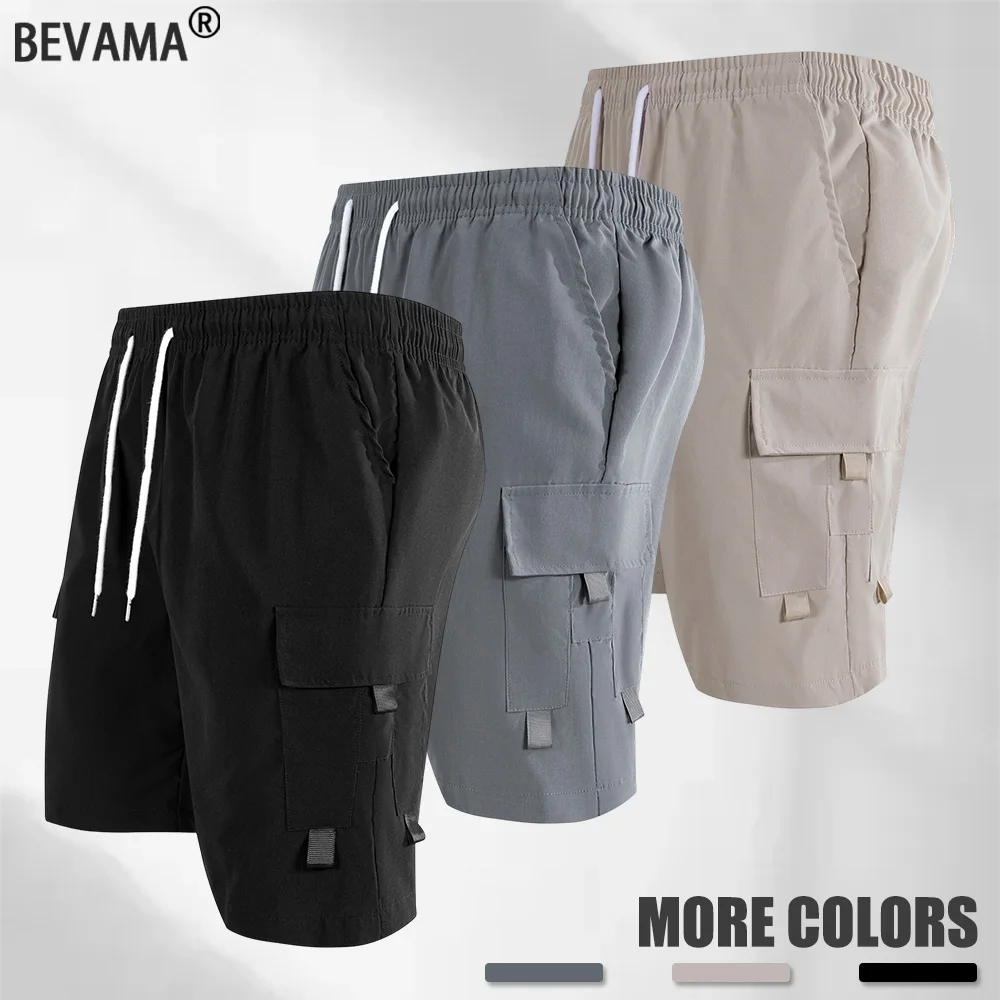 Mens Solid Cargo Shorts Pants Zipper Pocket Summer Cotton Shorts Climbing Jogger Elastic Waist Sports Wear Casual Short Pants
Mens Solid Cargo Shorts Pants Zipper Pocket Summer Cotton Shorts Climbing Jogger Elastic Waist Sports Wear Casual Short Pants