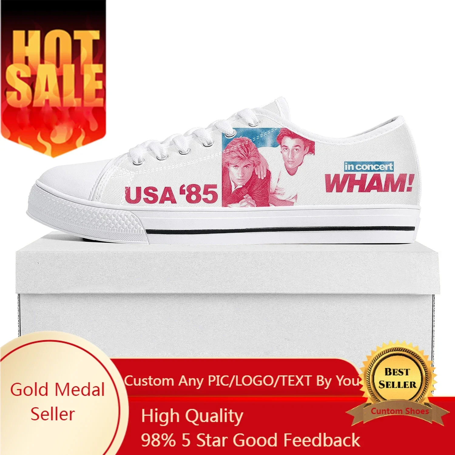 Choose Life Wham George Michael Custom Low Top Sneakers Womens Mens Teenager Shoes Tailor-Made Canvas Sneaker Shoe
Choose Life Wham George Michael Custom Low Top Sneakers Womens Mens Teenager Shoes Tailor-Made Canvas Sneaker Shoe