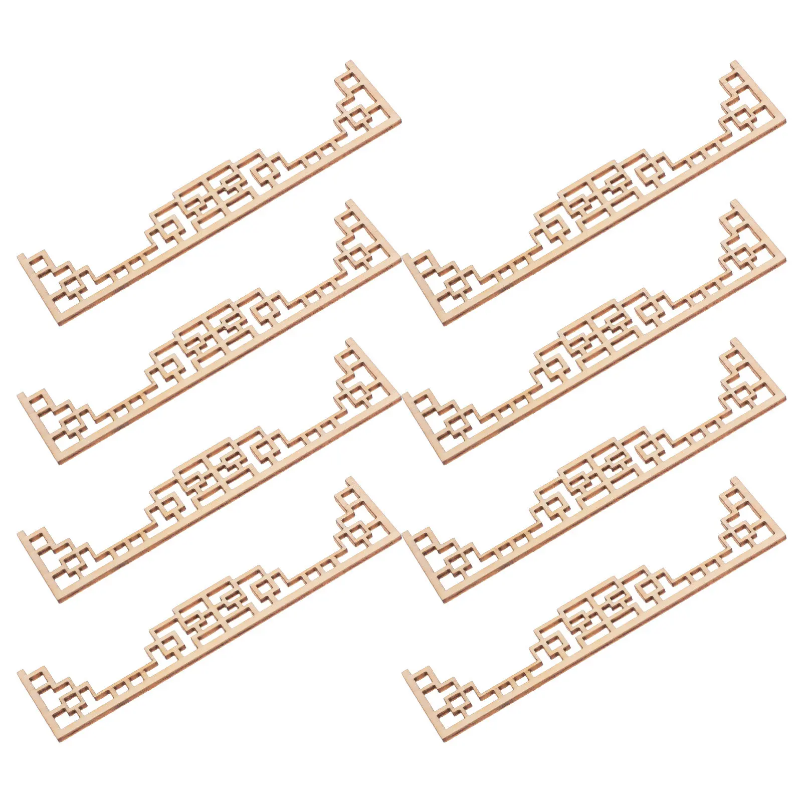 8Pcs Chinese Style Miniature Wood Screen Architectural Sand Table Room Decor Mini House Windows Screen Unfinished for Dollhouse
8Pcs Chinese Style Miniature Wood Screen Architectural Sand Table Room Decor Mini House Windows Screen Unfinished for Dollhouse