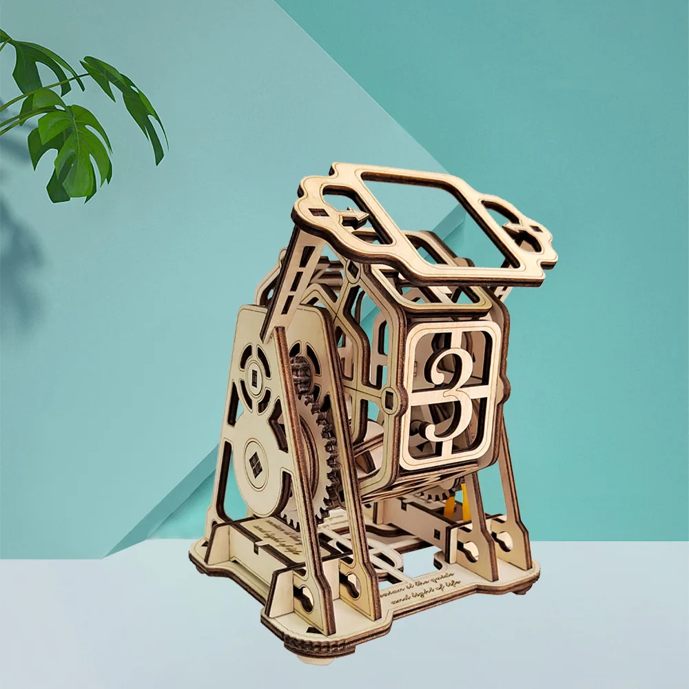 DIY lucky wheel wooden three-dimensional puzzle children's hand-assembled toys dynamic game set
DIY lucky wheel wooden three-dimensional puzzle children's hand-assembled toys dynamic game set