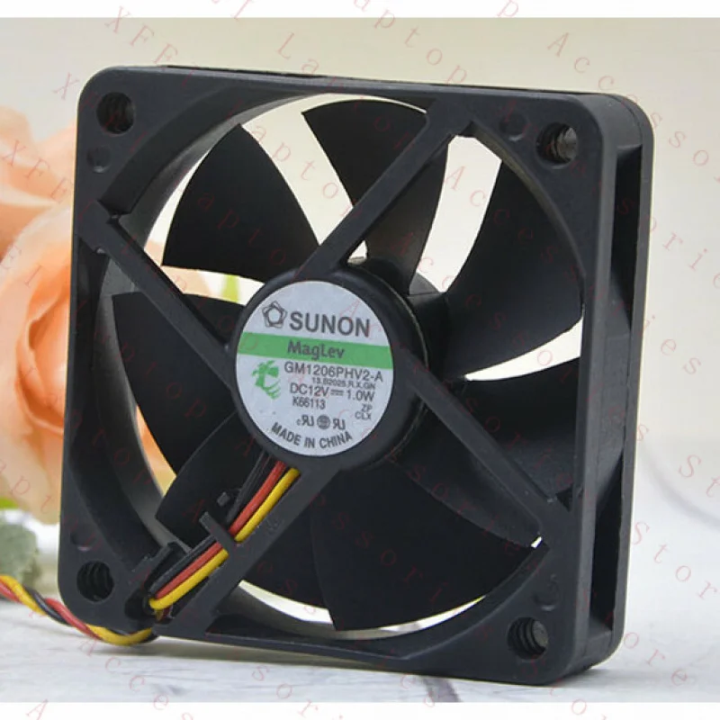 D 1PC GM1206PHV2-A FOR SUNON Cooling Fan 60x60x15mm 12V 1W 3Wire Silent New
D 1PC GM1206PHV2-A FOR SUNON Cooling Fan 60x60x15mm 12V 1W 3Wire Silent New