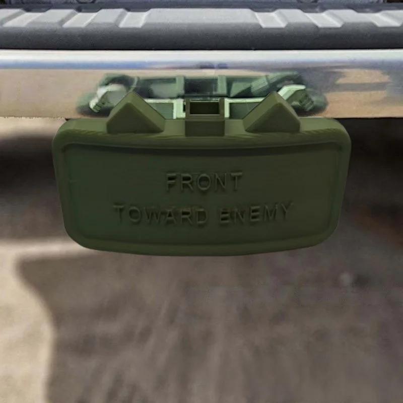 Реплика Claymore Mine, чехол для фаркопа в стиле милитари, автомобильный аксессуар для внедорожника, грузовика, джипа, украшение, уличное внедорожное снаряжение
Реплика Claymore Mine, чехол для фаркопа в стиле милитари, автомобильный аксессуар для внедорожника, грузовика, джипа, украшение, уличное внедорожное снаряжение