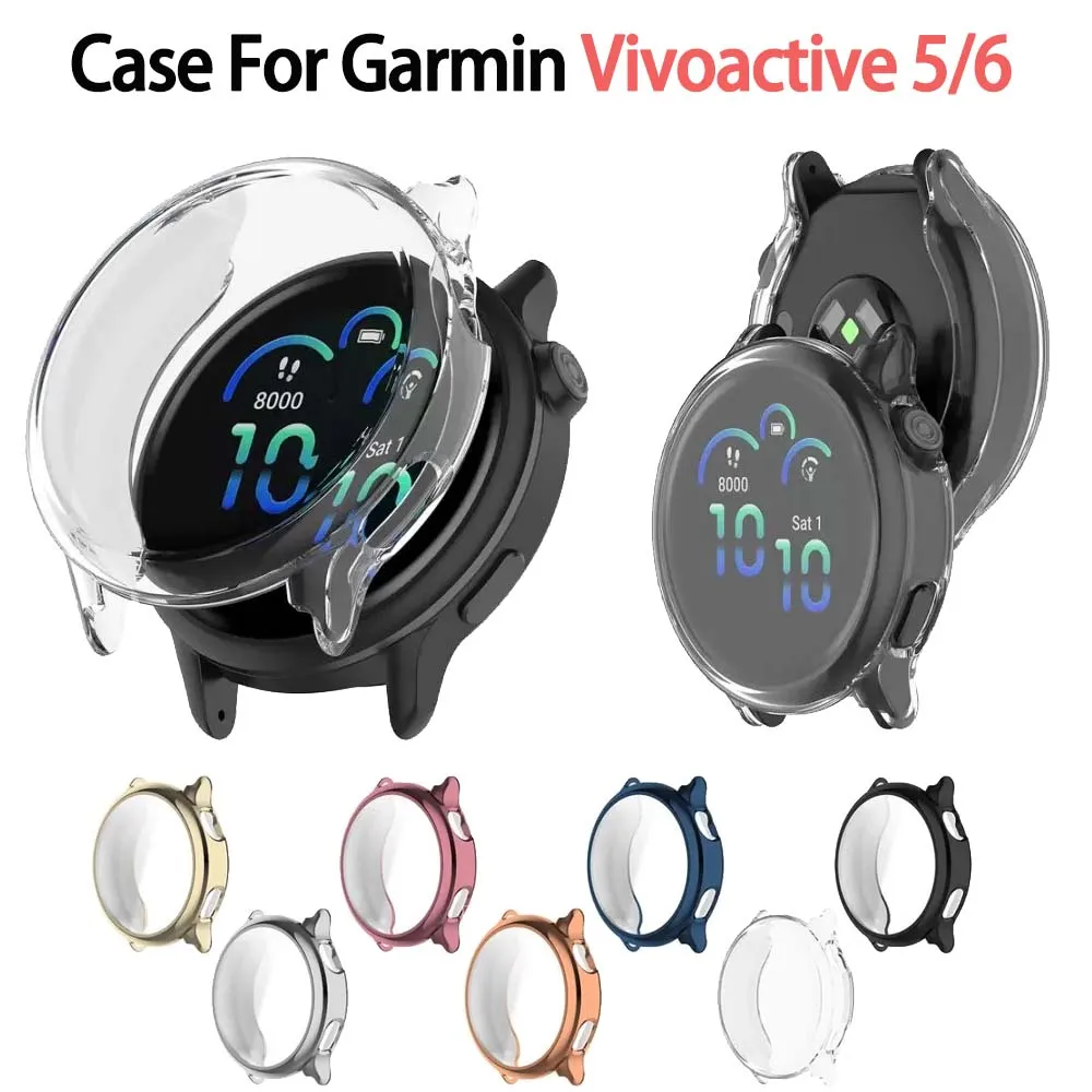 Suitable for Vivoactive 5/6 Protective Case, Vivoactive 5/6 Full-coverage Screen Protector, Vivoactive 5/6 Soft TPU Watch Case
Suitable for Vivoactive 5/6 Protective Case, Vivoactive 5/6 Full-coverage Screen Protector, Vivoactive 5/6 Soft TPU Watch Case